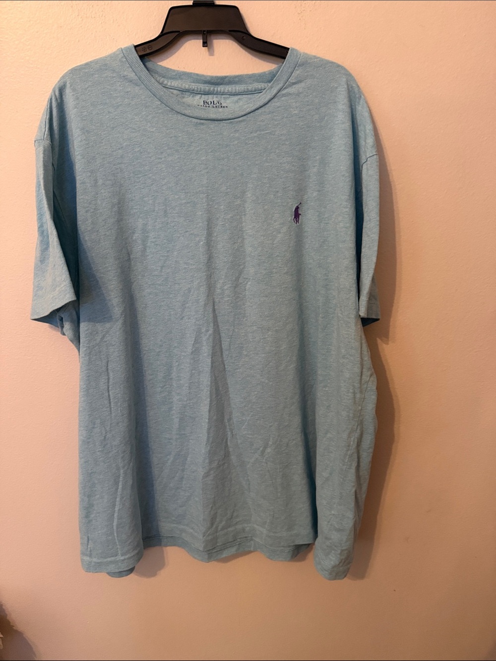 Polo Ralph Lauren Classic Fit Light Blue Tee (Size: L)